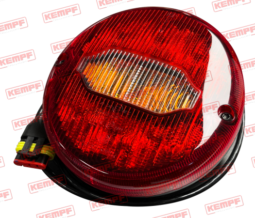 131962 Kempf Rückleuchte, 3K, LED rund, Hybrid
